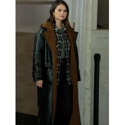 Mabel Mora Only Murders in the Building Leather Coat